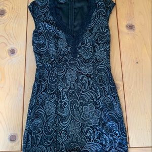 Bebe lace mini dress